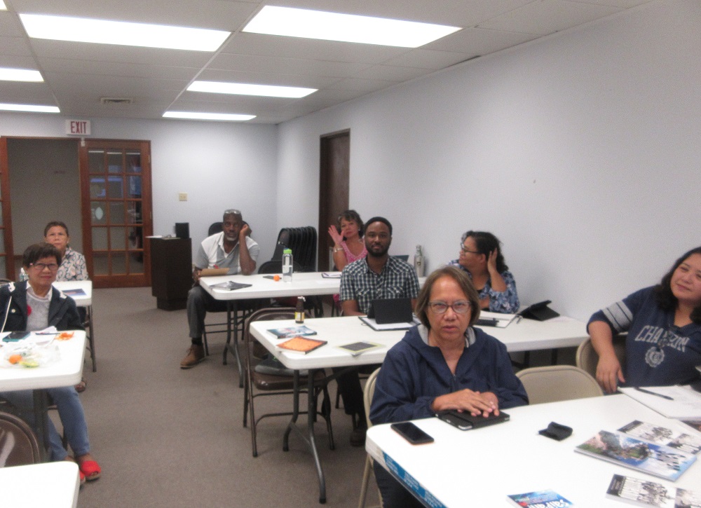 Guam Writers' Workshop attendees